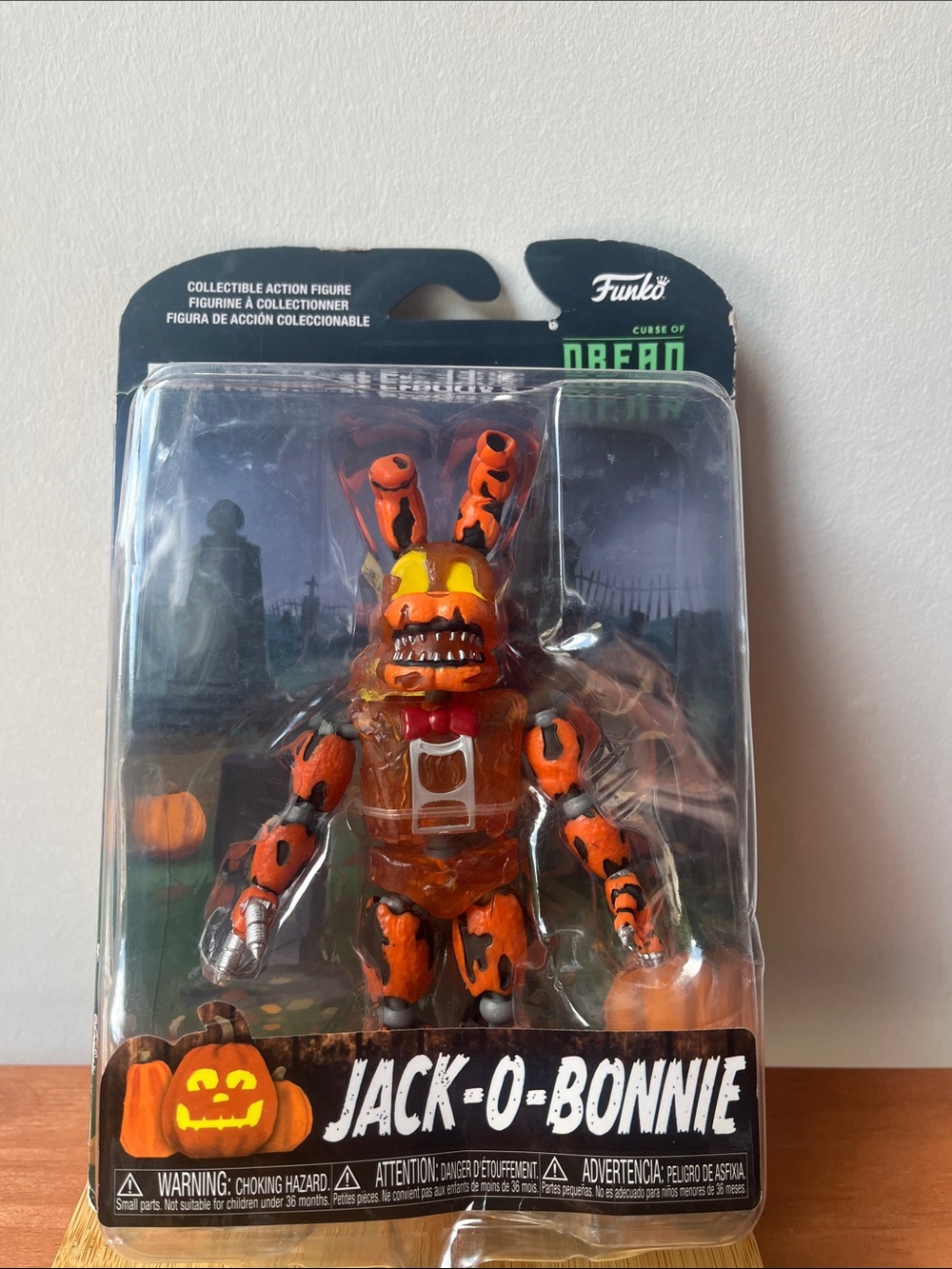 Funko FNAF Curse of Dreadbear Jack-O-Bonnie Action Figure